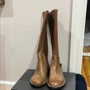 Vero Cuoio Brown Over the Knee Boots